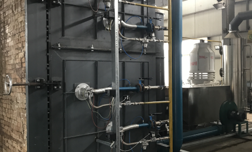 Lò thử nghiệm khả năng chịu lửa tổng hợp dạng đứng NH-X